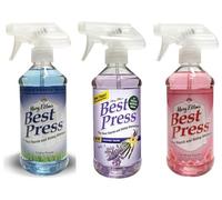 Mary Ellen's Best Press Multi Assorted Linen Fresh - Tea Rose Garden - Lavender Vanilla Starch and Sizing Alternative Multi 16.9oz Bottle Better Value Bundle