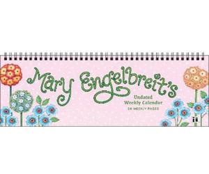 Mary Engelbreit's Undated Weekly Desk Pad Calendar (US IMPORT)