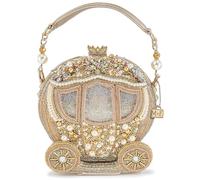 MARY FRANCES Women's Dream Big Handbag, Metallic