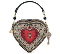 MARY FRANCES Women's Embrace Top Handle Bag, Multicolor, One Size