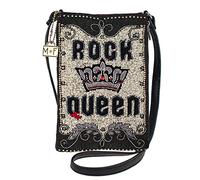 MARY FRANCES Women's Rock Queen Mini Crossbody Handbag, Multi, One Size