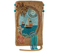 MARY FRANCES Women's Sail Away Crossbody Phone Bag, Multi