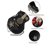 MARY FRANCES Women's Superstar Crossbody Bag, Black, No Size