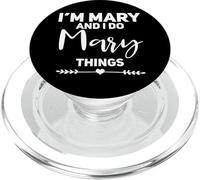 Mary Gift Funny Birthday Personalized Name Gift for Mary PopSockets PopGrip for MagSafe