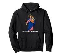 Mary Help of Christians Marian Catholic Pullover Hoodie