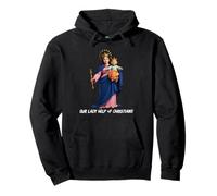 Mary Help of Christians Marian Catholic Pullover Hoodie