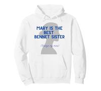 Mary Is The Best Bennet Sister - Pride and Prejudice Pullover Hoodie