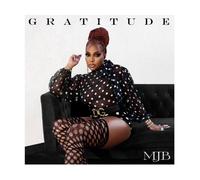 Mary J Blige Gratitude - Limited Edition Silver With White Swirl Disc - 1x Vinyl LP Mary J Blige Multicolor