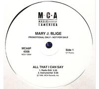 Mary J. Blige - Mary J. Blige - All That I Can Say - MCA Records