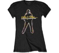 Mary J Blige Glow Logo T-Shirt Black L