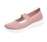Mary Jane Trainers for Women Platform Shoes Woman Heel Sandals Women's Casual Shoes Spring Summer And Autumn Breathable Mother's Soft Sole Comfortable Breathable Light Not Tired Single Casual Winter