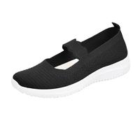 Mary Jane Trainers for Women Platform Shoes Woman Heel Sandals Women's Casual Shoes Spring Summer And Autumn Breathable Mother's Soft Sole Comfortable Breathable Light Not Tired Single Casual Winter