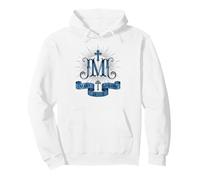 Mary Joseph Jesus Family Emblem Pullover Hoodie
