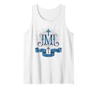 Mary Joseph Jesus Family Emblem Tank Top