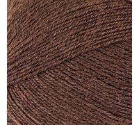 Mary Maxim Step Softly Yarn, Wool, Brown, 17.78 x 10.16 x 7.62 cm