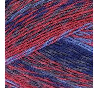 Mary Maxim Step Softly Yarn, Wool, Marina Mix, 17.78 x 10.16 x 7.62 cm