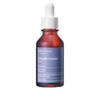 Mary&May 6 Peptide Complex Serum 30ml - Anti-Ageing Face Serum with Copper Peptide & Matrixyl, Water-Light & Fast-Absorbing, for Fine Lines & Firmness, Fragrance Free - Vegan Korean Skincare