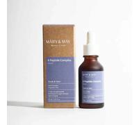 Mary&May 6 Peptide Complex Serum 30ml - Anti-Ageing Face Serum with Copper Peptide & Matrixyl, Water-Light & Fast-Absorbing, for Fine Lines & Firmness, Fragrance Free - Vegan Korean Skincare