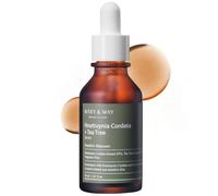 Mary&May Houttuynia Cordata + Tea Tree Serum - Effective Pore Clearing and Acne Treatment Face Serum - Non-Sticky Formula for Improved Skin Barrier and Calm Skin - Fragrance Free, 1.01 fl.oz.
