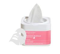 Mary&May Hyaluronic Panthenol Hydra Mask - Daily Pull Out Sheet Mask for Intense Moisturizing and Soothing - Korean Skincare, Hypoallergenic, Cruelty-Free, 30 Sheets