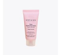 Mary&May Vegan Rose Hyaluronic Hydra Wash Off Mask - Cream Caly Mask for Moisturizing, Pore Purifying, Skin Softening - Korean Skincare, 30g