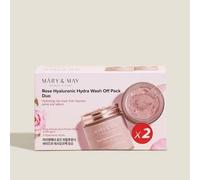 Mary&May - Rose Hyaluronic Hydra Wash Off Pack Duo Set 2 pcs