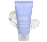 Mary&May Vegan Calendula Peptide Ageless Sleeping Mask - Overnight Hydration Face Gel Mask Korean Facial Mask - Soothing Acne, and Anti-Aging with Ceramide, Hyaluronic Acid, Cica, 30g