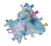 Mary Meyer,41625M, Taggies Baby Stuffed Animal Lovey Security Blanket with Sensory Tags, 13-Inches, Fizzy Aqua Axolotl