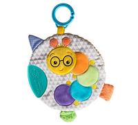 Mary Meyer Baby Einstein First Discoveries Squeezer Teether, 18-Centimetres, Cal Caterpillar
