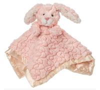 Mary Meyer Putty Nursery Stuffed Animal Security Blanket, 33 x 33-Centimetres, Pink Bunny