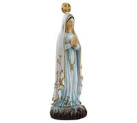 Mary Mother Figure, Catholic Immaculate Mary Statue, Resin Religious Savior Figurine, Mary Praying Statue for Home, Outdoor Garden Mary Statue, Blessed Mary Statue