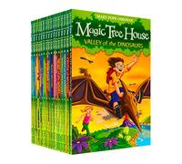 Mary Pope Osborne Magic Tree House Collection 16 Books Set (Moon Mission!, Icy Escape!, Olympic Challenge!, Castle of Mystery, Night of the Ninjas, Racing with Gladiators, A Wild West Ride & MORE!)
