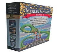 Mary Pope Osborne Magic Tree House Merlin Missions Books 1-4 Boxed Set Paperback Mary Pope Osborne Multicolor