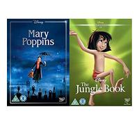Mary Poppins [DVD] & The Jungle Book [DVD] [1967]