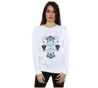 Mary Poppins Floral Collage Sweatshirt Disney White L