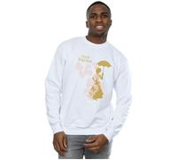Mary Poppins Floral Silhouette Sweatshirt Disney White XXXL