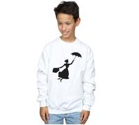 Mary Poppins Flying Silhouette Sweatshirt Disney White 12-13 Years