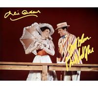 Mary Poppins - Julie Andrews & Dick Van Dyke Signed Autographed A4 Photo Print 3