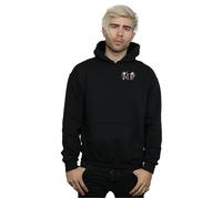 Mary Poppins Letter Breast Print Hoodie Disney Black XXXL