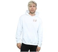 Mary Poppins Letter Breast Print Hoodie Disney White M