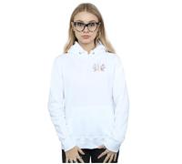 Mary Poppins Letter Breast Print Hoodie Disney White XXL