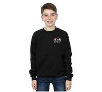 Mary Poppins Letter Breast Print Sweatshirt Disney Black 12-13 Years