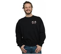 Mary Poppins Letter Breast Print Sweatshirt Disney Black M