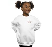 Mary Poppins Letter Breast Print Sweatshirt Disney White 9 Years