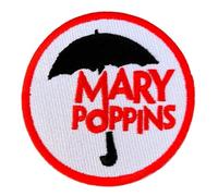 Mary Poppins Patch (3 Inch) Embroidered Iron-on/Sew-on Badge Musical Applique Broadway Emblem DIY Gift Patches