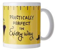 Mary Poppins Practically Perfect Mug Yellow (One Size)