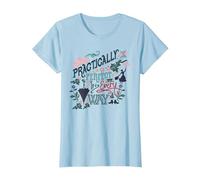 Mary Poppins Practically Perfect T-Shirt, Women, Baby Blue, 3X-Large