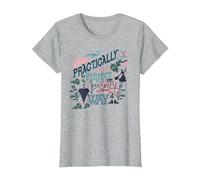 Mary Poppins Practically Perfect T-Shirt, Women, Heather Grey, Medium