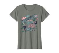 Mary Poppins Practically Perfect T-Shirt, Women, Olive Heather, Medium