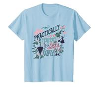 Mary Poppins Practically Perfect T-Shirt, Youth, Baby Blue, 2T